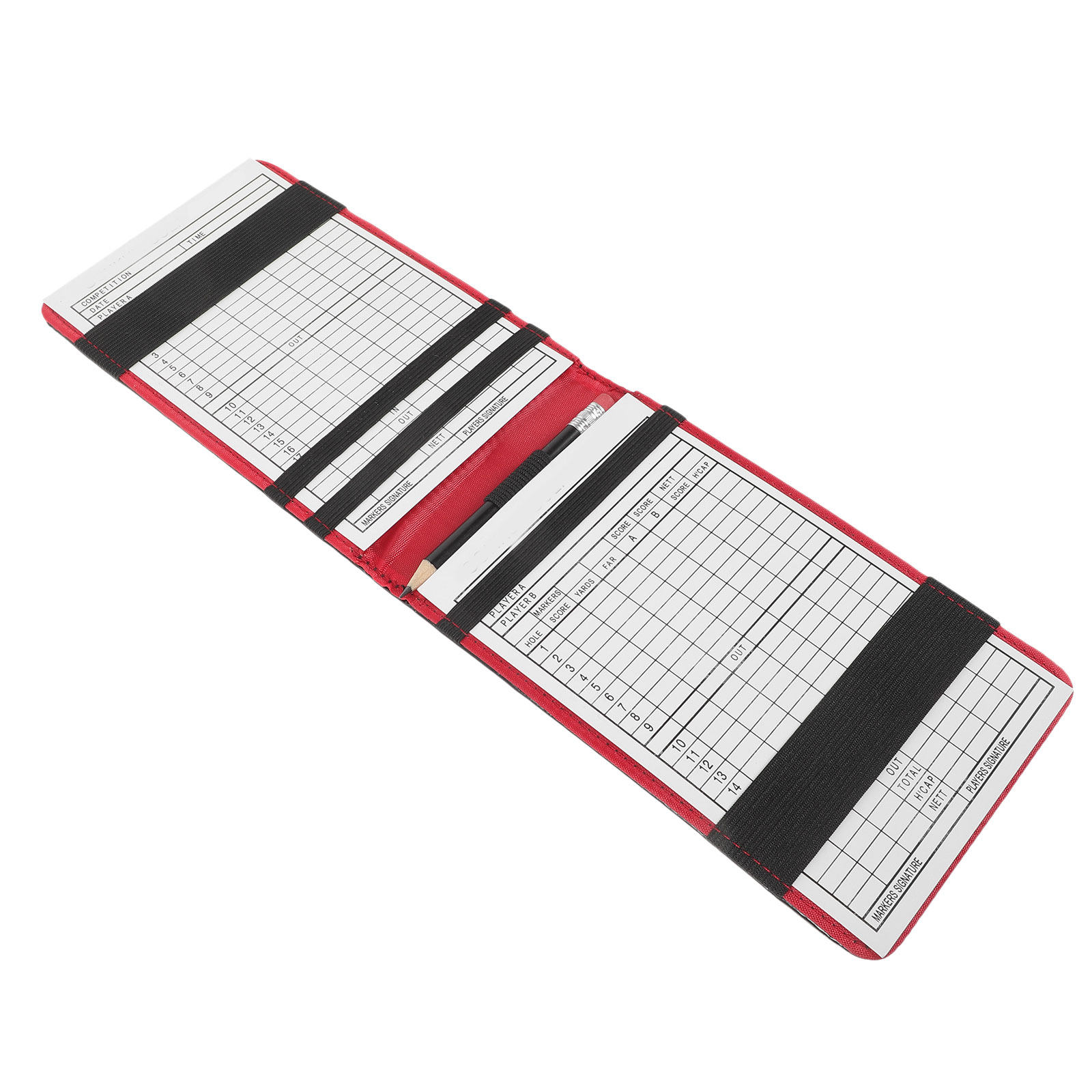 Stylish Golfs Scorebook PU Por – Golf Scorecard Holder Bewertung und Preis