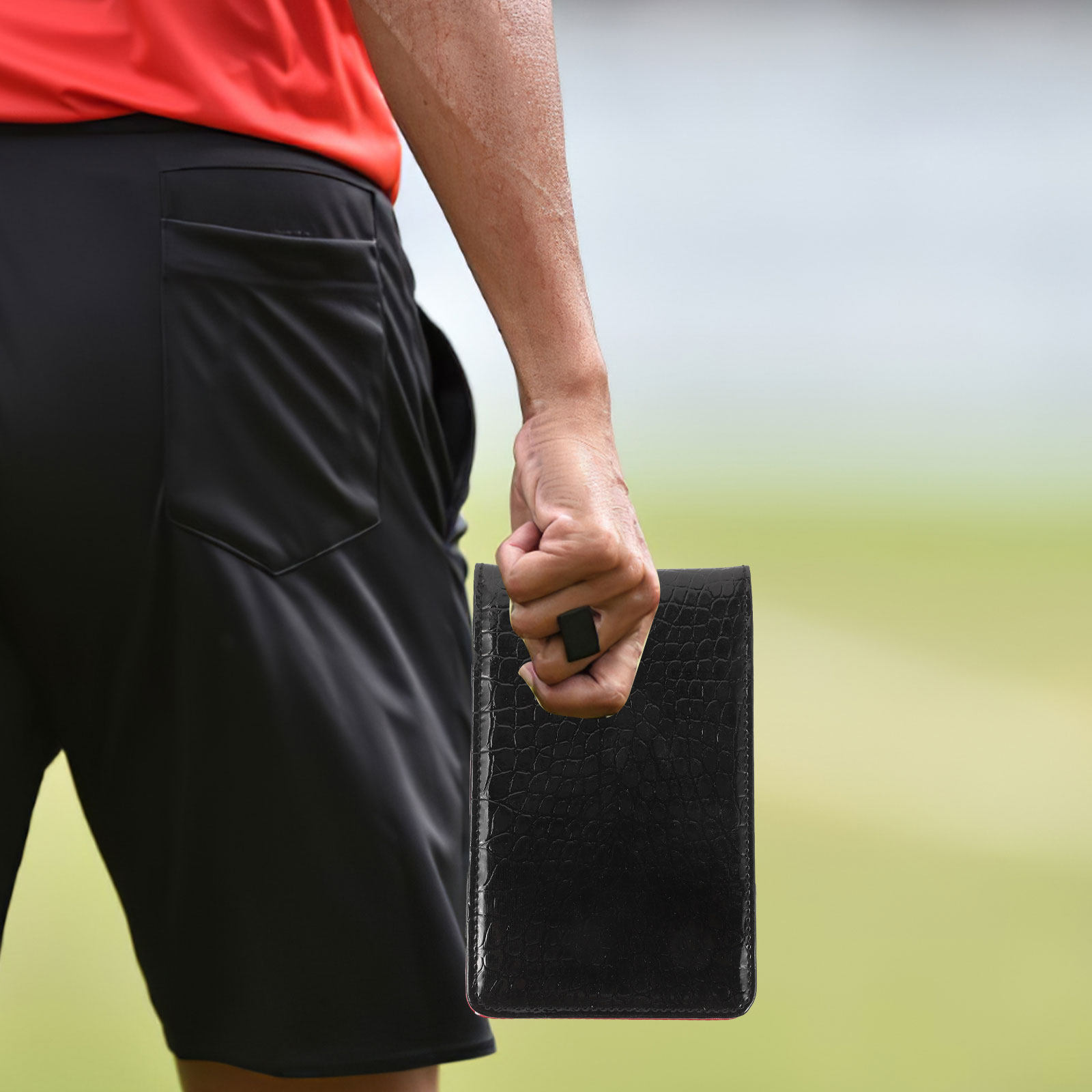 Stylish Golfs Scorebook PU Por – Golf Scorecard Holder Bewertung und Preis