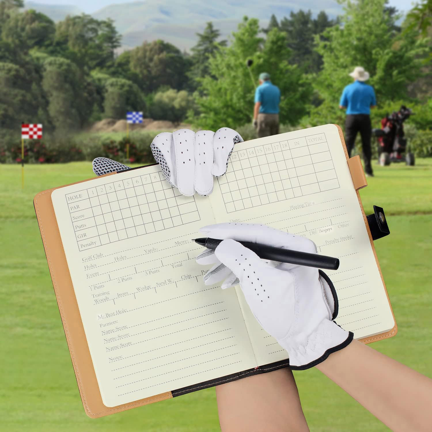 Black Leather Golf Scorecard H – Golf Scorecard Holder Bewertung und Preis