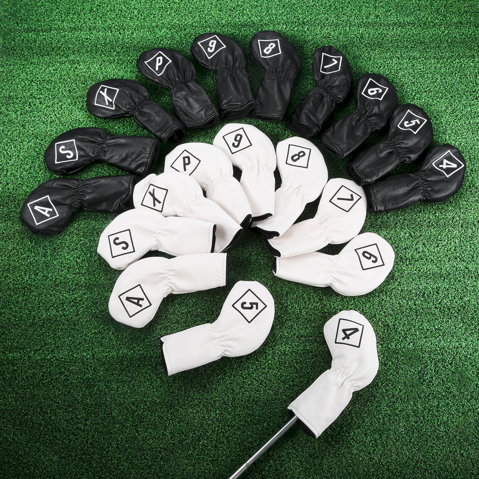 10Pcs/Set PU Leather Golf Head – X Golf Equipment Bewertung und Preis
